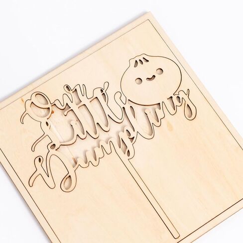 Let The Adventure Begin Baby Shower Cake Topper - Happy Camper Wooden Cake Topper,Natural Adventure Themed Decor,Baby Shower Decorations in Kuwait