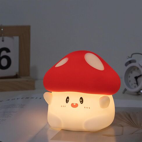Cute Pumpkin Night Light, LED Silicone Dimmable Night Lamp,Nursery Nightlight for Kids,Rechargeable Novelty Bedside Touch Lamp,Funny Halloween Pumpkin Office Desk and Room Decor in Saudi Arabia
