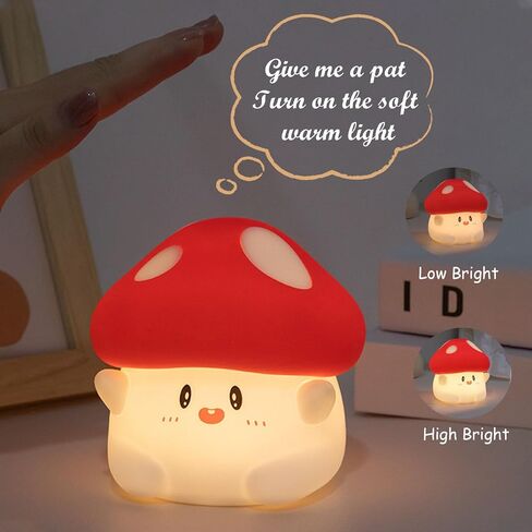Cute Pumpkin Night Light, LED Silicone Dimmable Night Lamp,Nursery Nightlight for Kids,Rechargeable Novelty Bedside Touch Lamp,Funny Halloween Pumpkin Office Desk and Room Decor in Saudi Arabia