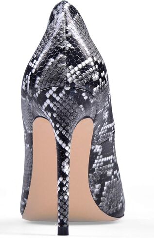 Eldof Women's Classic Dress Pumps Shoes, Sexy Pointed Toe 4" Stiletto High Heels, Office Formal Slip On Size 5-13 in Saudi Arabia
