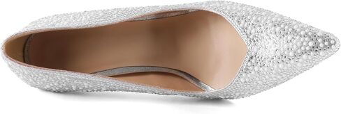 Eldof Women's Classic Dress Pumps Shoes, Sexy Pointed Toe 4" Stiletto High Heels, Office Formal Slip On Size 5-13 in Saudi Arabia