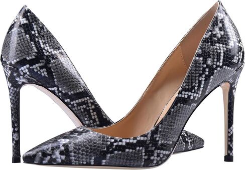 Eldof Women's Classic Dress Pumps Shoes, Sexy Pointed Toe 4" Stiletto High Heels, Office Formal Slip On Size 5-13 in Saudi Arabia