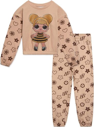 L.O.L. Surprise! Queen Bee Fierce Unity Girls Fleece Sweatshirt and Jogger Pants Set Little Kid to Big Kid in Saudi Arabia