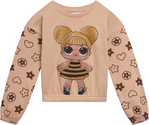 L.O.L. Surprise! Queen Bee Fierce Unity Girls Fleece Sweatshirt and Jogger Pants Set Little Kid to Big Kid in Saudi Arabia