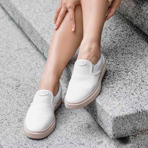 Ccilu XpreSole Cody Women's Slip-On Sneakers, Eco-Friendly, Vegan, Lightweight, Waterproof, High Grip, Comfy, Made from Coffee Grounds in Kuwait