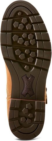 ARIAT Womens Savannah Sherpa Zipperd Waterproof Motorcycle Casual Boots Ankle Low Heel 1-2" - Brown in Saudi Arabia