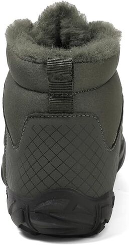 HiGropcore Winter Snow Boots for Women Men, Warm Fur Lined Water Repellent Barefoot Shoes, Wide Toe Box Lightweight Outdoor Ankle Boots in Saudi Arabia