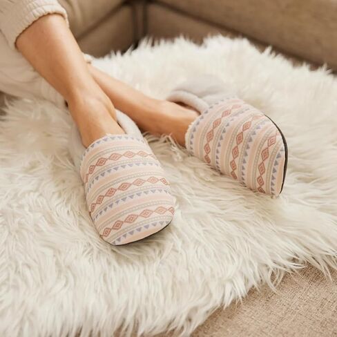 شبشب Feelgoodz النسائي من Meridian Laidback Faux Sherpa للاستخدام الداخلي in Kuwait