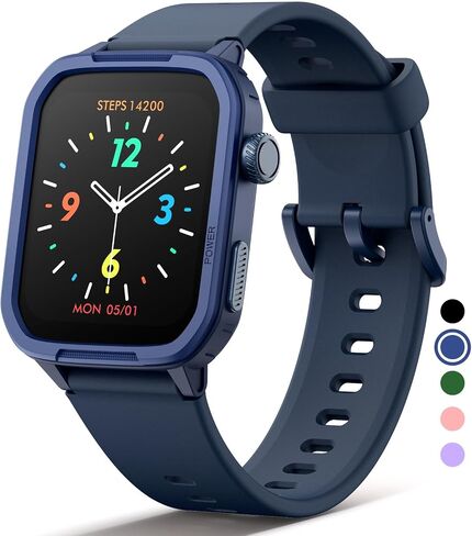 MgaoLo Kids Smart Watch Fitness Tracker with Heart Rate Sleep Monitor for Boys Girls,Activity Tracker Pedometer Step Counter for Android iPhone in Saudi Arabia