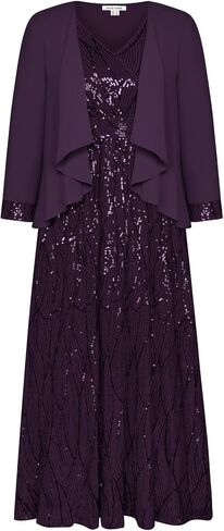 GRACE KARIN 2024 Women's Two Piece Sequin Dress with Jacket Mother of The Bride Dresses Homecoming Wedding Guest Dresses in Saudi Arabia
