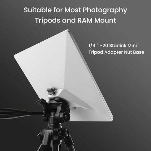 Starlink Mini Tripod Adapter-1/4-20 Nut Base Tripod Mount Adapter Aluminum Alloy, Compatible with Pipe Mount, Most Photography Tripods and RAM Mount in Saudi Arabia