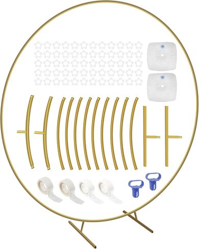 Round Backdrop Stand, 7.2 ft, Balloon Arch Support Stand in Saudi Arabia