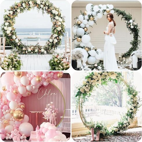 Round Backdrop Stand, 7.2 ft, Balloon Arch Support Stand in Saudi Arabia