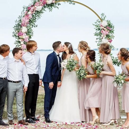 Round Backdrop Stand, 7.2 ft, Balloon Arch Support Stand in Saudi Arabia