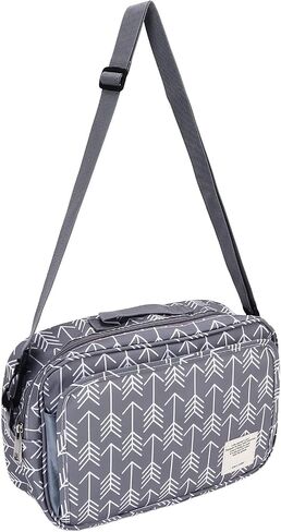 Baby Diaper Tote Bag，Portable Large Capacity Multi Pocket Design Portable Convenient Stroller Side Storage Bag for Short Trips in Saudi Arabia