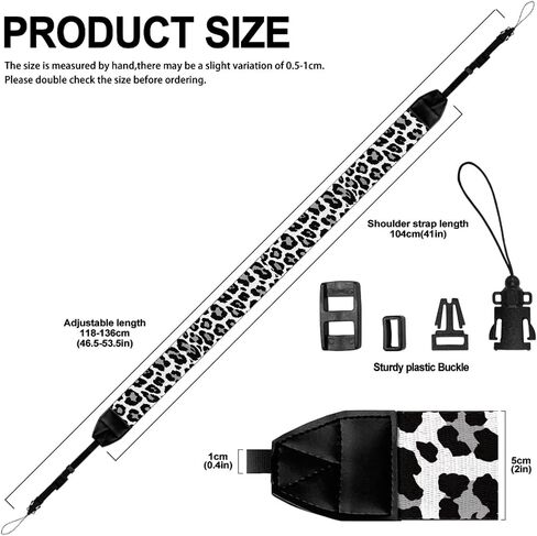 Camera Strap for Photographers, Camera Neck Straps Quick Release & Safety Shoulder Straps Camera Crossbody Straps in Saudi Arabia