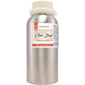 Rosemary Essential Oil – 16 fl oz (473 ml) Aluminum Bottle w/Plug Cap – 100% Pure Essential Oil – GreenHealth