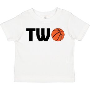 inktastic Second Birthday Basketball 2 Toddler T-Shirt