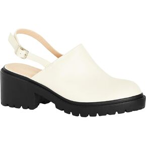 City Chic Women's Apparel Women's CITYCHIC Wide FIT Clog EVA Sandal, Butter, 13