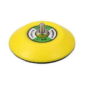 3-Inch Dual-Action Hook & Loop Fastener Flexible Backing Plate, 3" Sanding Back Pad for Orbital Sander for Auto Woodworking Sandpaper Sanding Car Polishing Detailing M6 Thread
