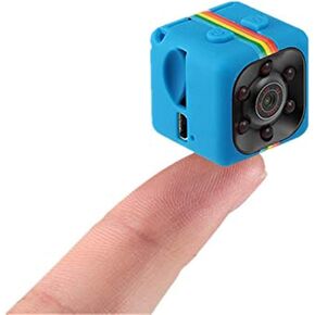 Mini Camera SQ11 SQ8, Hidden HD Camera, HD Camera, Night Vision Mini Camera 1080 P, Sport Mini DV Voice Recorder, Blue