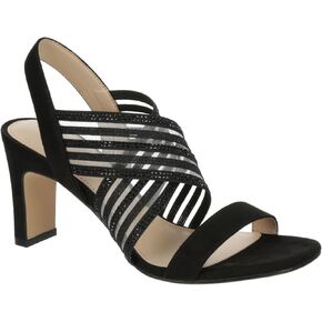 Maripe Elisa - Women's Strappy Open Square Toe Slingback Heeled Dress Sandals