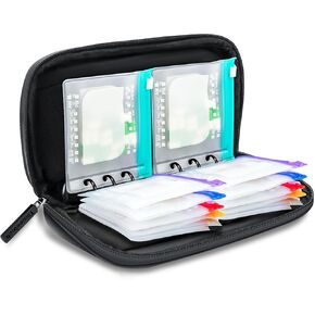 مجموعة صناديق حبوب منع الحمل محمية بكلمة مرور، منظم حبوب كبير مرتين يوميًا لمدة سبعة أيام، تخزين حبوب منع الحمل مع 14 كيسًا مرمزًا بالألوان، منظم أدوية السفر قابل لإعادة الاستخدام in Kuwait