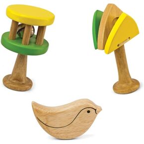 Green Tones Toddler Musical Instruments Set
