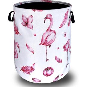 Retro Brown Cows Texture Laundry Basket Foldable Funny Laundry Hamper Oxford Cloth Animal Tote Bag Clothes Storage Bucket Toy Organizer 18.9" x 16.5" For Bathroom/Laundry Storage/Bedroom