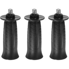 HARFINGTON 3pcs Angle Grinder Side Handle 10mm Thread 102mm Length Plastic Non-Slip Angle Grinder Handle Replacement Auxiliary Sander Handle Tool