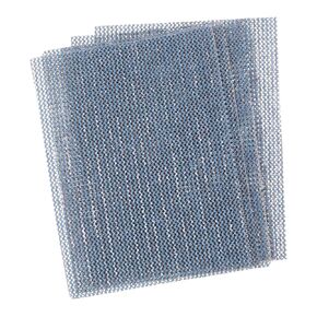 HARFINGTON 15pcs Mesh Sanding Sheets 240 Grits 3" x 4" Ceramic Abrasive Wet Dry Sandpaper Dust-Free Hook and Loop Abrasive Pads for Car Woodworking Metal Polishing & Grinding