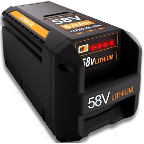 58V 5.0Ah Battery Replace for Echo 58V Battery ‎CBP-58V40 Compatible with Echo 58V Power Tools Lithium-ion Battery (NOT for Echo Lawn Mower)