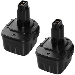[2 Pack] 3.6Ah Replacement for Dewalt 12V Battery Ni-MH XRP DW9072 DC9071 DCB120 DW9071 DW9072 DW953 DE9037 DE9071 DE9072 DE9074 DE9075 etc Cordless Power Tools