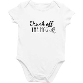 Printique Organic GOTS Certified Baby Onesie Unisex Bodysuit 0-18 months - Funny Christmas Holiday