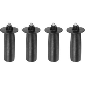 HARFINGTON 4pcs Angle Grinder Side Handle 8mm Thread 111mm Length Plastic Angle Grinder Handle Replacement Auxiliary Sander Handle Tool