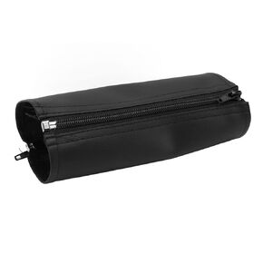 Universal Handle Sleeve Cover Zipper Cleanable for Stroller Cart Replacement Grip Bar Handlebar (Brown)