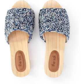 The Sak Ella Clog Sandal in Crochet, Slip On Shoe