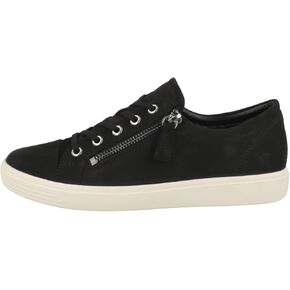 ECCO Women's Soft Classic Lace Side Zip Sneaker