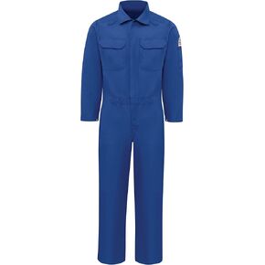 Bulwark Men's Flame Resistant 4.5 oz Nomex IIIA Premium Coverall, Tan, 40