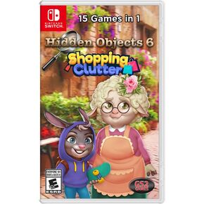 Hidden Objects Collection: Volume 6 Shopping Clutter - 15 Games in 1 - For Nintendo Switch