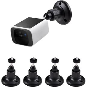 4Pack Eufy Camera Mount,Adjustable Wall Mount Compatible with eufyCam 2C/2C Pro, 2/2 Pro, 3C/S300, 3/S330, Also Suit for Arlo, Arlo Pro,Ring Stick Up Cam Wired/Battery Camera