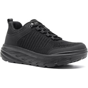 OrthoComfoot Women's Orthopedic Diabetic Wide Walking Shoes: Comfortable Casual Arch Support Plantar Fasciitis Fashion Sneakers, Work Tennis Orthotic High Arch Swollen Feet Shoes for Foot Heel Pain