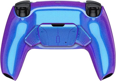 eXtremeRate Back Paddles Programable RISE4 V3 Remap Kit for PS5 Controller BDM-030 040 050, Upgrade Board Chameleon Purple Blue Redesigned Bottom Shell 4 Back Buttons for PS5 Controller -NO Controller in Saudi Arabia