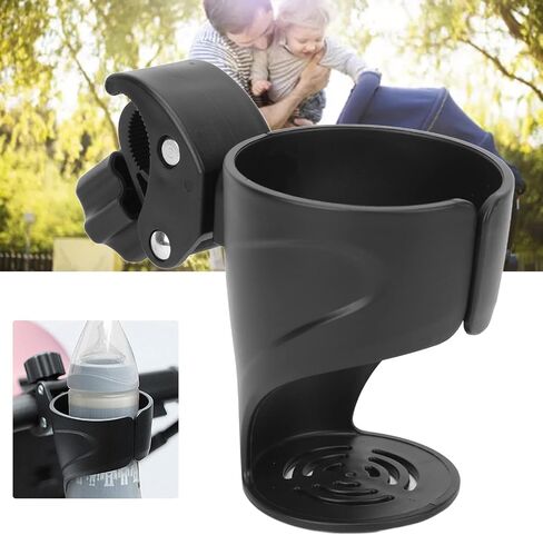 YUYTE Stroller Cup Holders, Universal Drinks Holder for Bikes, Trolleys or Walkers PP Wheelchair Cup Holder Detachable Design Stretchable Cup Mouth in Saudi Arabia