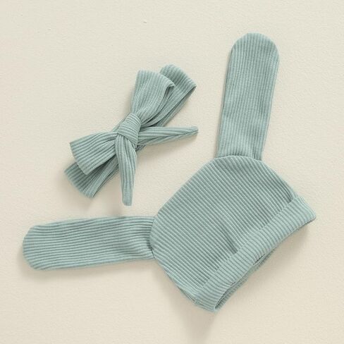 Ayalinggo Newborn Baby Boy Girl Coming Home Outfit Ribbed Romper Jumpsuit Side Zipped Bodysuit Preemie Clothes in Saudi Arabia