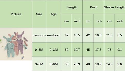 Ayalinggo Newborn Baby Boy Girl Coming Home Outfit Ribbed Romper Jumpsuit Side Zipped Bodysuit Preemie Clothes in Saudi Arabia