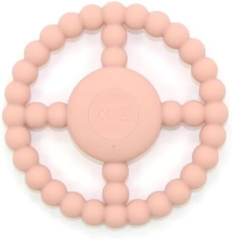 Teething Rings - Baby Teether Toys for Babies 6-18 Months - Vibrating Silicone Baby Chew Toys - Safe Teethers for Soothing Sore Gums - Support Speech- Waterproof Baby Teething Toys for Boys and Girls in Saudi Arabia