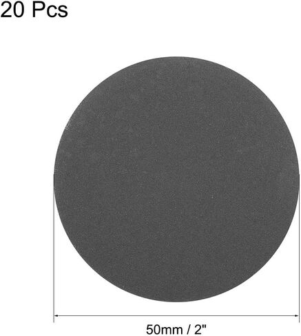 uxcell 2 Inch Wet Dry Sanding Discs 1000 Grit Hook and Loop Sanding Disc Silicon Carbide Sandpaper 20pcs in Saudi Arabia