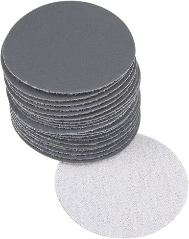 uxcell 2 Inch Wet Dry Sanding Discs 1000 Grit Hook and Loop Sanding Disc Silicon Carbide Sandpaper 20pcs in Saudi Arabia