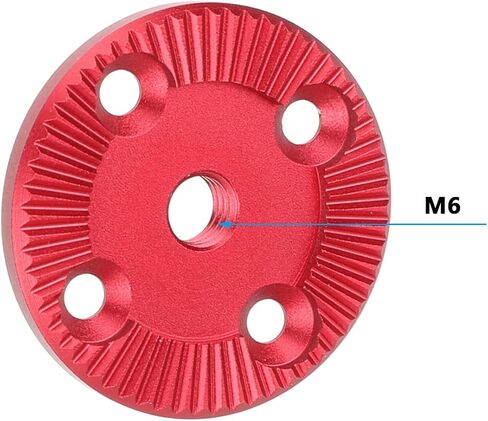 CAMVATE Aluminum Rosette Standard Accessory M6 Thread Replacement(Red)-3670 in Saudi Arabia